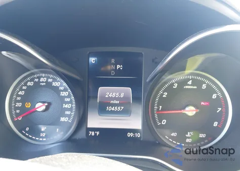 2016 Mercedes-Benz C 300 Sport 4Matic из США, поврежденный, VIN 55SWF4KBXGU104052